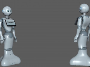 pepper robo 3D 모델