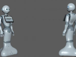 pepper robo 3D Model