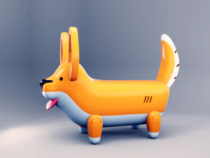 ROBO DOG 3D Model