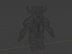fantasy dwarf knight Modelo 3D
