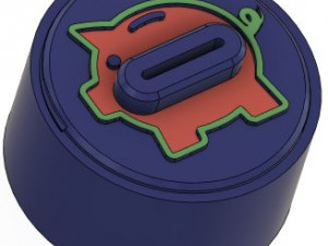 piggybank 3Dプリントモデル