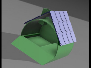snail house 3D प्रिंट मॉडल