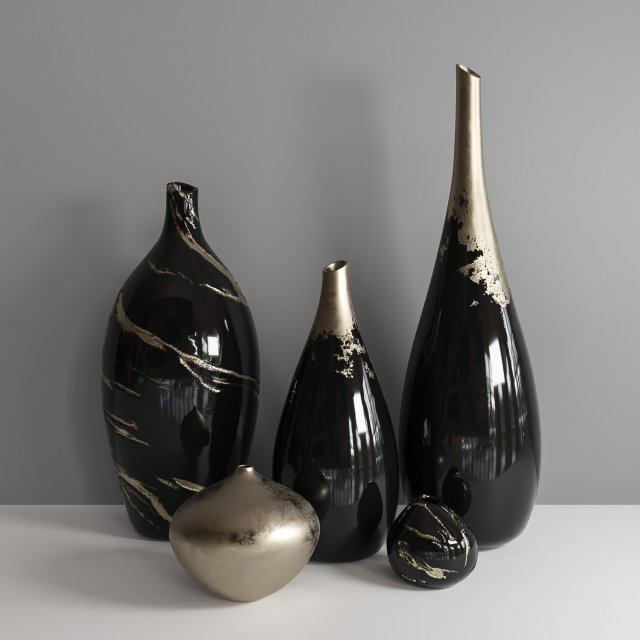 decor set04 3D Модель .c4d .max .obj .3ds .fbx .stl .blend 