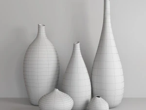 conjunto de decoraci&oacute;n04 Modelo 3D