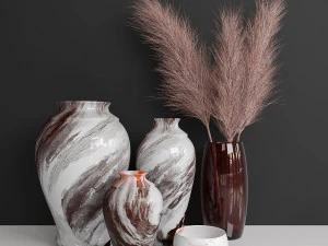 set dekorasi03 Model 3D