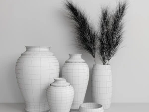 conjunto de decoraci&oacute;n03 Modelo 3D