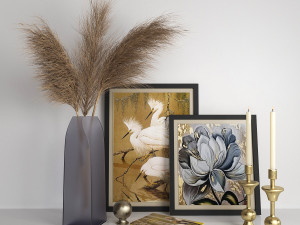 decor set05 3D Model