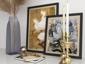 decor set05 3D 모델