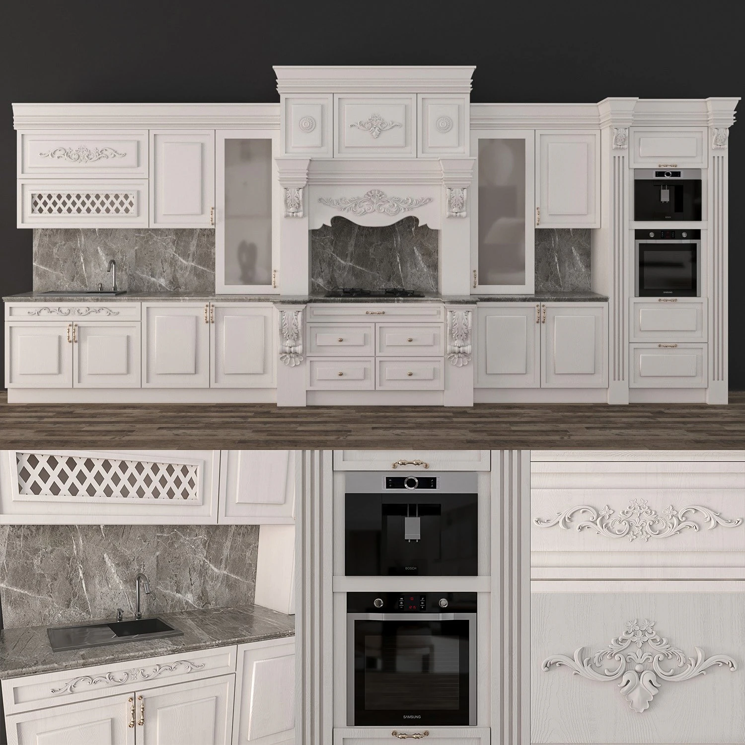 set-cucina-02 Modello 3D .c4d .max .obj .3ds .fbx .stl .blend 