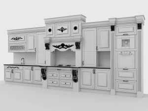 set-cucina-02 Modello 3D