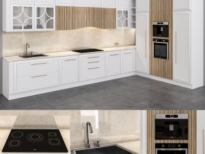 kitchen-set-04 3D 모델