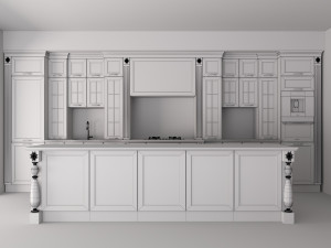 kitchen-set-08 3D 模型