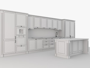 kitchen-set-09 3D मॉडल