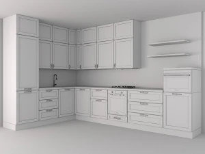 kitchen-set-013 3D Model