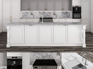 kitchen-set-04 3D 模型