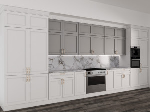 kitchen-set-04 3D 모델
