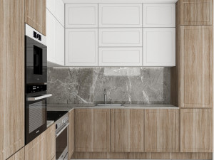 kitchen-set-016 Model 3D
