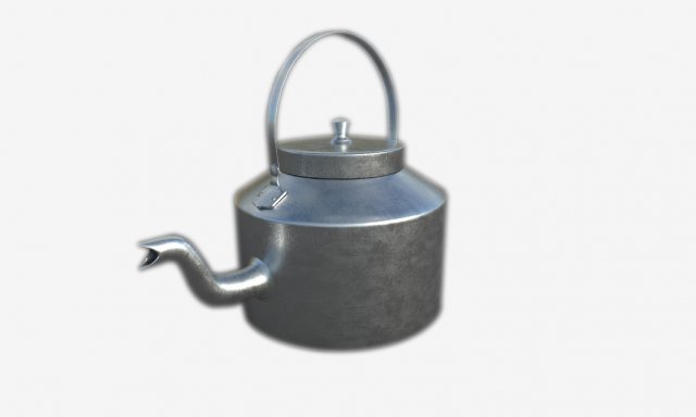 kettle 3D Modell .c4d .max .obj .3ds .fbx .stl .blend 