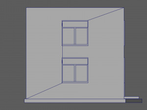 school low poly - game ready 3Dモデル