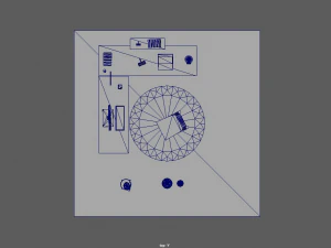 cartoon room assets 3D Model