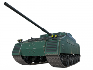 military battle tank Modelo 3D