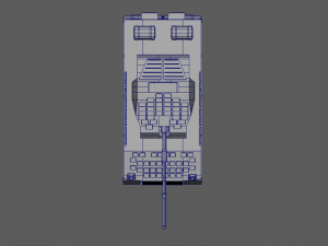 military battle tank Modelo 3D