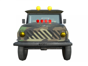 military jeep model Modelo 3D