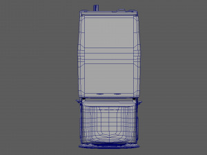 military jeep model Modelo 3D