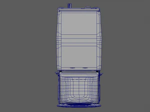 military jeep model 3D Model