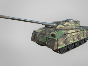 panzer heavy tank 3D Model