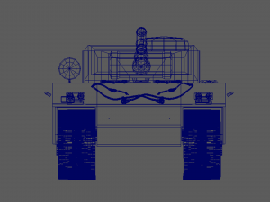 panzer heavy tank 3D मॉडल