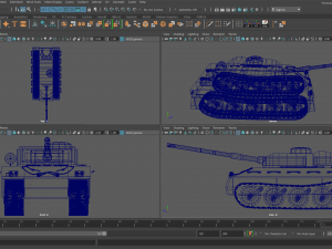 panzer heavy tank 3D मॉडल