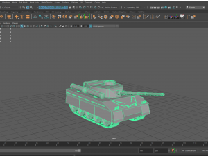panzer heavy tank 3D मॉडल