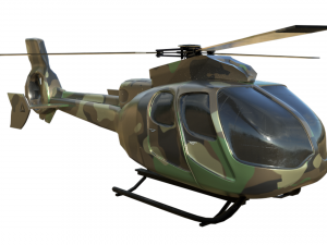 helicopter military 3D Model