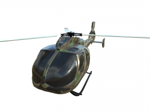 helicopter military Model 3D