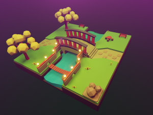 illustrator 3d enviornment 3D Model