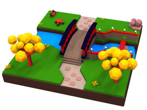 illustrator 3d enviornment 3D 모델