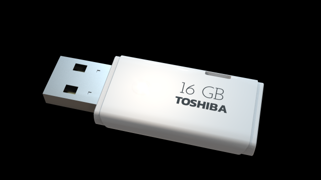 usb flash drive Model 3D .c4d .max .obj .3ds .fbx .stl .blend 