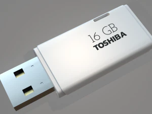 usb flash drive 3D Model