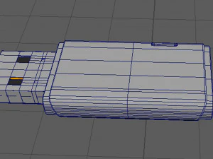 usb flash drive 3D Model
