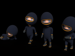bomber man 3D मॉडल