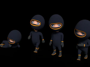 bomber man 3D Model