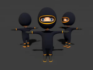 bomber man 3D Model
