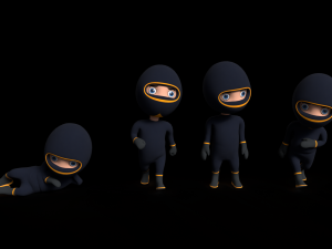bomber man 3D मॉडल