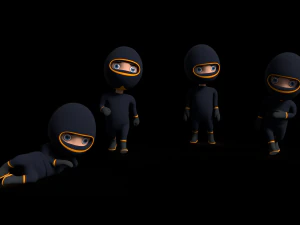 bomber man 3D Model