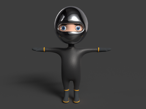 bomber man 3D मॉडल