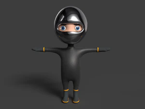 bomber man 3D Model