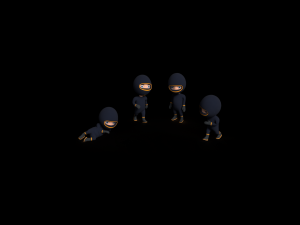 bomber man 3D मॉडल