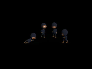 bomber man 3D Model