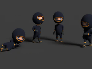 bomber man 3D Model
